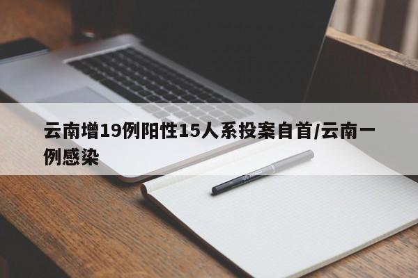 云南增19例阳性15人系投案自首/云南一例感染